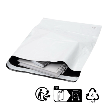 450 x 550 x 50 mm – 60µ - Triman Logo